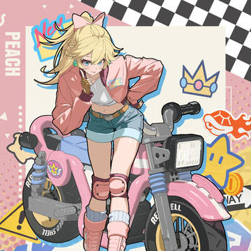Mario Kart World Illustrations