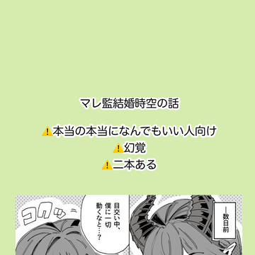 【twst夢】R18 マレ監結婚時空のあれそれ