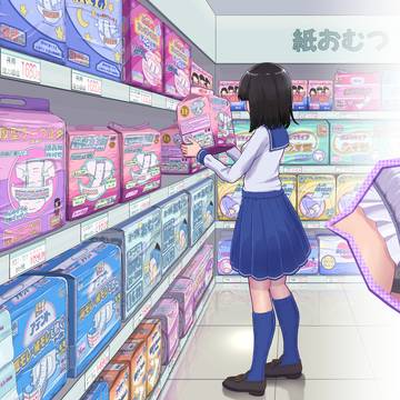 おむつ売り場
