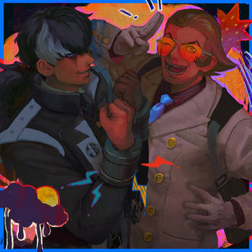 デカ2人