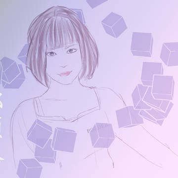 那須玲(ワートリ)らくがき