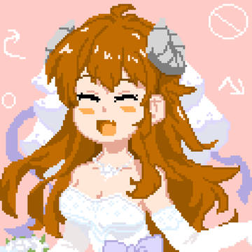 シャミ子誕生日絵2025
