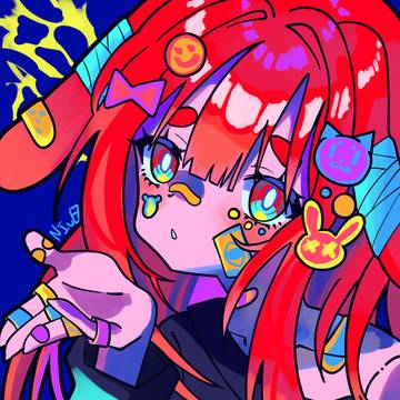 Red and many Colors