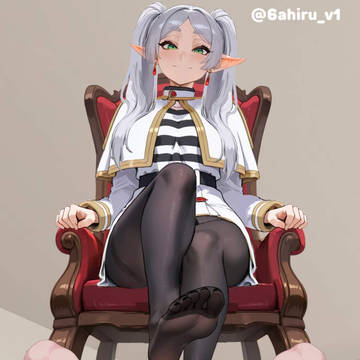 フリーレン  足コキ