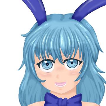 青バニー