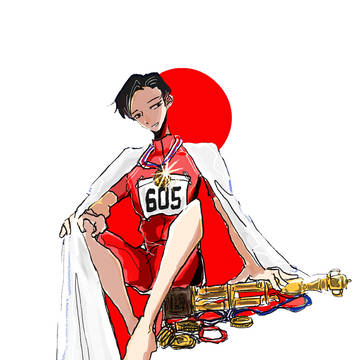 100M.記念絵