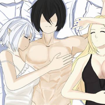 朝起きたらベッドにエルフの女の子が二人いた。どうすればいい？