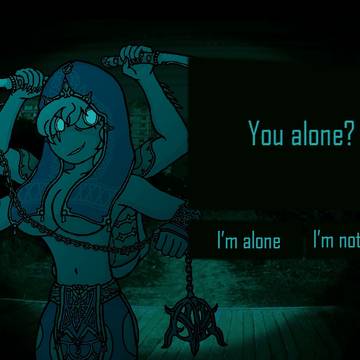 You alone？