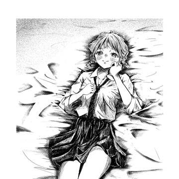 on the bed!