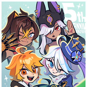 原神5周年!