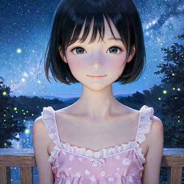 きらめく夜、君と