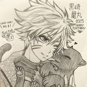 【うたプリ】黒豹蘭丸／2025生日賀圖🎂