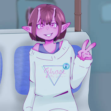 チハル描きました!デジタル初心者なので、アドバイス欲しいです…