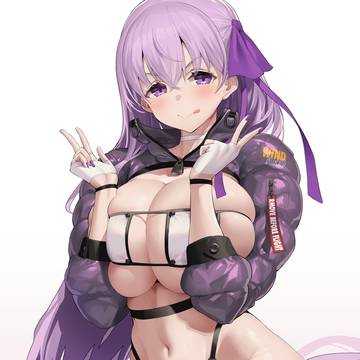乳を寄せ慣れた女