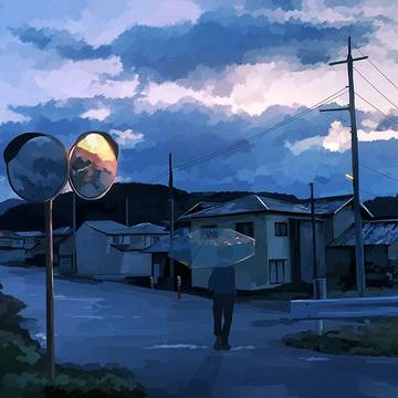 雨上がり