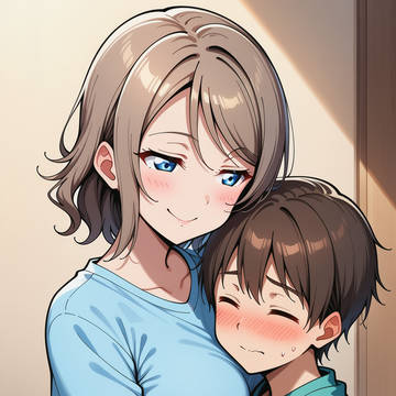近所のショタくんと❤️