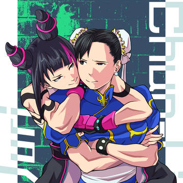 春麗とジュリ