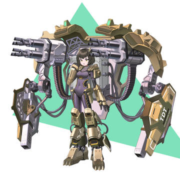 Heavy mech girl