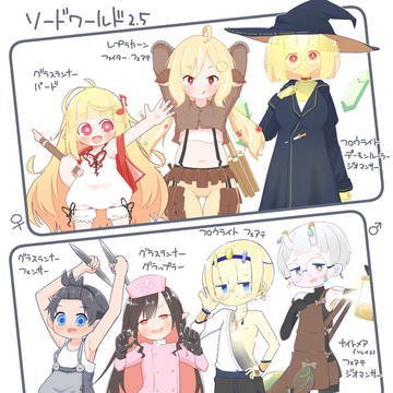 TRPG最近のうちのこまとめ