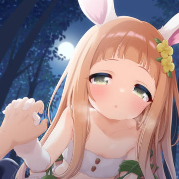 🐰🐰がおちゅ～♪うるうるうさぎのうるうる仁奈ちゃん💞💞