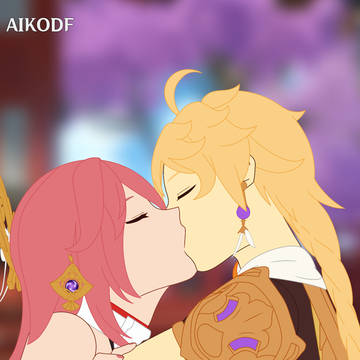 Yae Miko x Aether