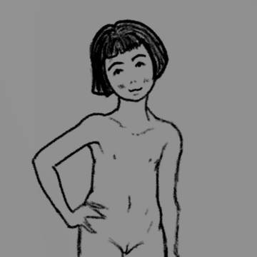 全裸超能力少女 森下速美