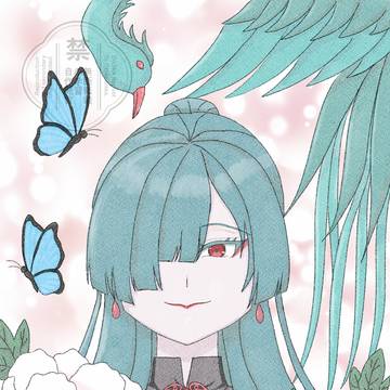 夜麗影1周年記念イラスト