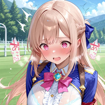 ウマと女の子らくがき？ 251002