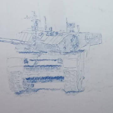 第一次尝试版（白板）画