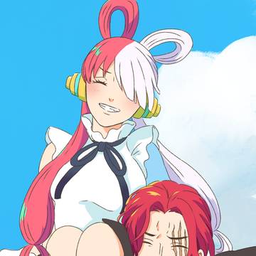 赤髪親子