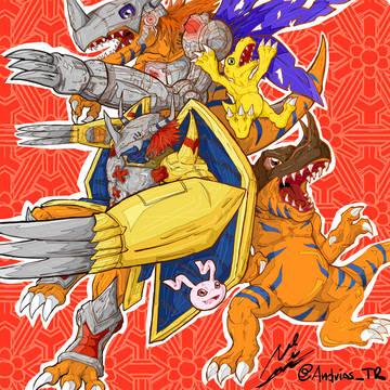 Agumon evolutions
