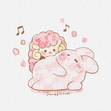 もこもこー♪