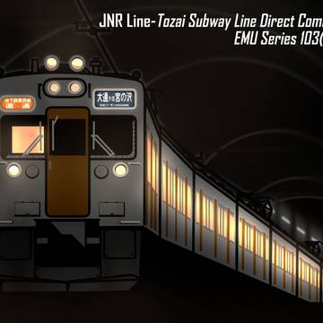 【103系の日】地下鉄東西線直通・103系5200番台【ウソ電】