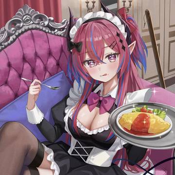 悪魔メイドの休息😈❤️