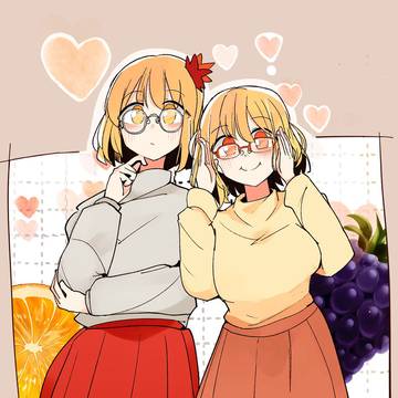 秋姉妹(眼鏡ver.)