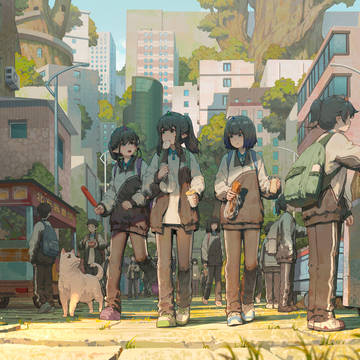 小云兮上学记-早餐间的相遇