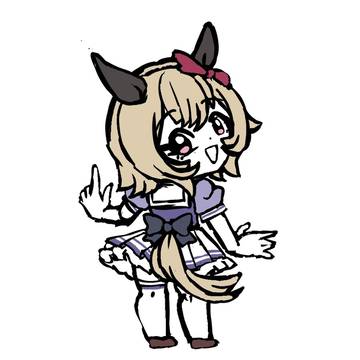 振り向きカレンチャン