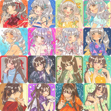 小さいイラストたち