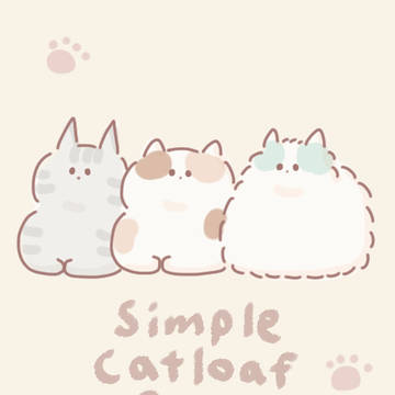 香箱座り 猫 ベージュ