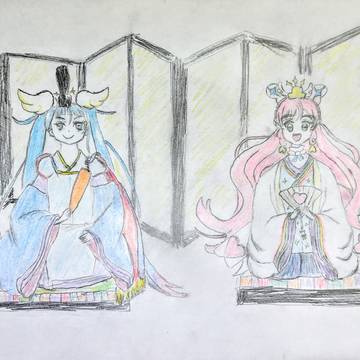 ましソラひな飾り