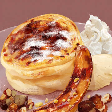 秋に食べたいブリュレパンケーキ🥞🍂