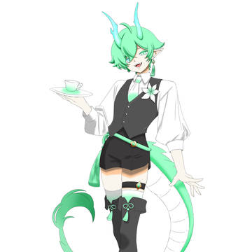 龍 擬人化