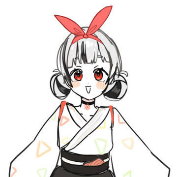 おにぎりの擬人化を描いたよ、落書きだよ