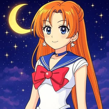 うちの子をセーラームーンにしてみた
