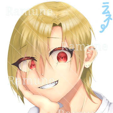 金髪ウルフ