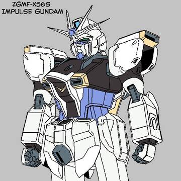 インパルスガンダム(シャット姉妹モチーフ)