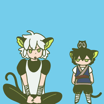 小黒と成長小黒