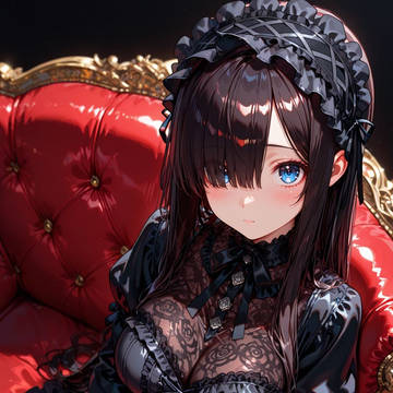「黒薔薇は静かに微笑む」