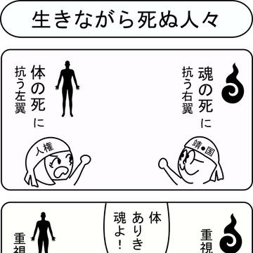 生きながら死ぬ人々