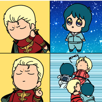 大尉とカミーユつめ5